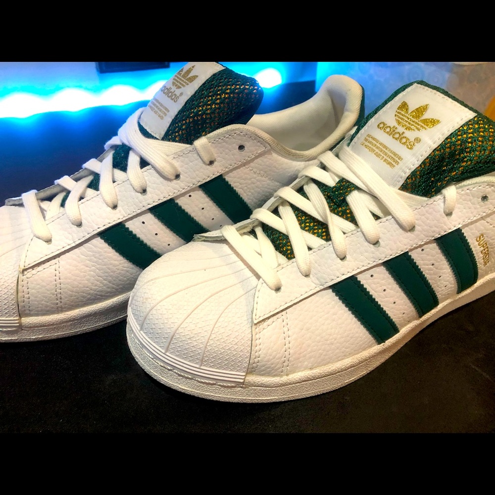 Adidas super star, believed to be rare as I can’t find it on the internet.